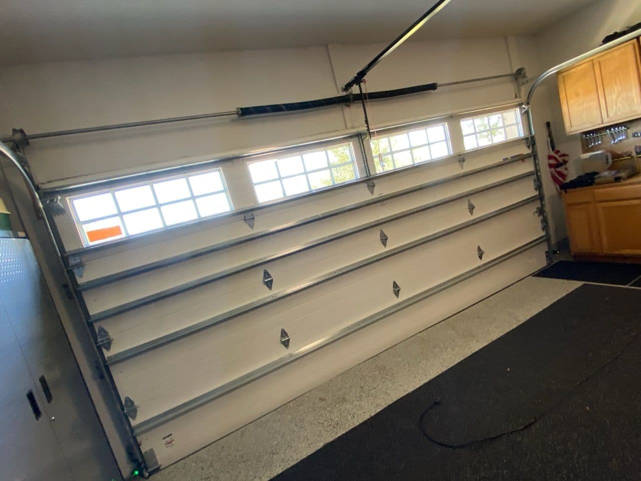 Stylish and Secure Garage Transformation image