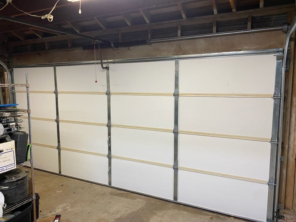 New Garage Door Installation for a Cozy Winter